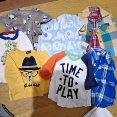 男の子の90センチの洋服１年分の画像