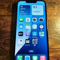 超美品 Apple iPhone 13pro 128G シェラブルー SIMフリーの画像