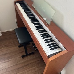 【取引成立】CASIO プリビア ピアノ 椅子付き の画像