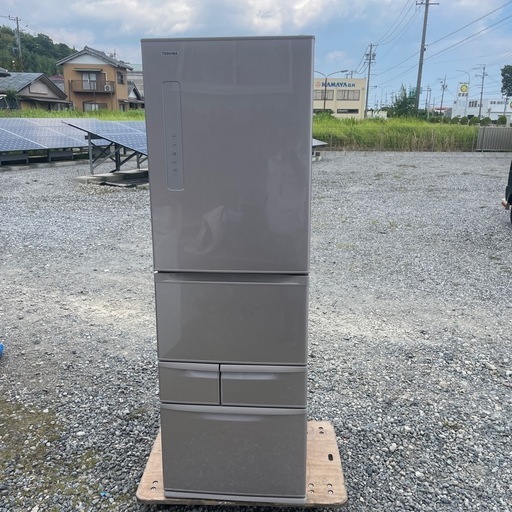 TOSHIBA 410L 5ドア　冷蔵庫　17年製