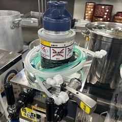 6442【程度良好】2017年製 ニットク 2口 ビール サーバー BSE-25W ヘッド 減圧弁 ビア ディスペンサーの画像
