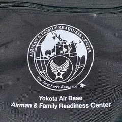 U.S.AIRFORCE YOKOTA AIR BASE T ミリタリーメッセンジャーバックの画像