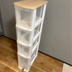 キッチン棚&4段ボックスの画像