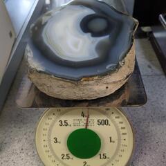 ★新入荷 メノウ 4kg越え 置物 原石 アゲート 瑪瑙 agate  財宝メノウ 開運 風水 龍穴 の画像