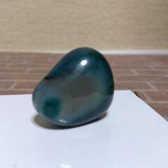 横須賀🆗珍しい天然石  蒼緑瑪瑙石の画像