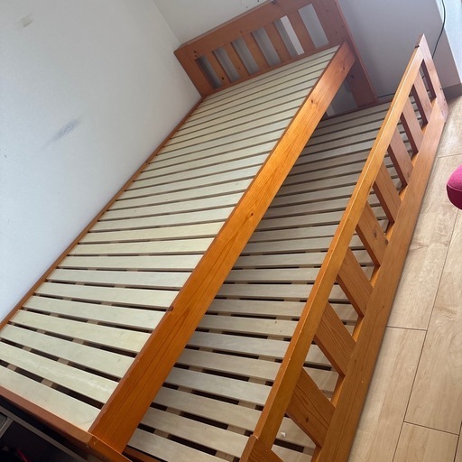 親子ベッド 2段 収納 ベッド 子供部屋に