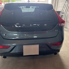 お手頃ボルボv40下取り車内装革張り綺麗の画像