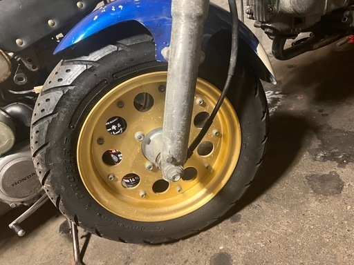 ホンダモンキーゴリラレスポンス早い方！武川製？10インチアルミ