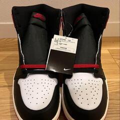 エアジョーダン1 HI つま黒の画像