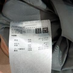 0908-164 UNIQLOシームレスダウンコートの画像