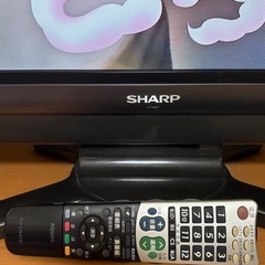 SHARP   40型テレビの画像