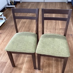 椅子（2脚セット）【町田市再生家具】251654の画像