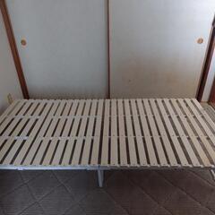 折りたたみすのこベッドの画像