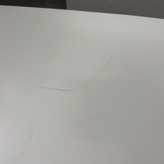 ◆早い方優先!! 引き出し収納付き折りたたみテーブル ホワイト 猫脚の画像