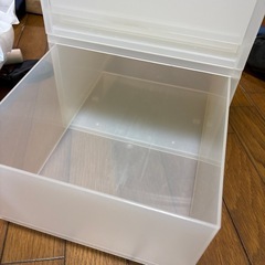 無印良品　収納ボックス3個の画像