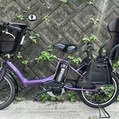 大阪送料無料 ヤマハ電動自転車子ども乗せ20インチ
