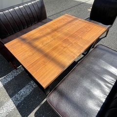 ソファダイニングセットの画像