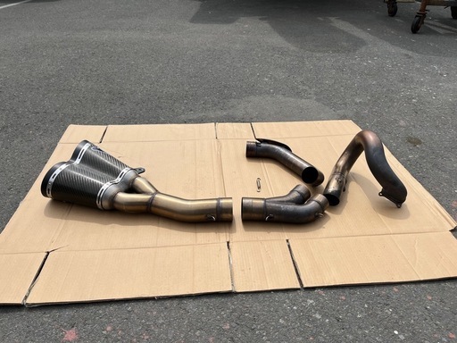 DUCATI DIAVEL フルエキ マフラー ドゥカティ ディアベル
