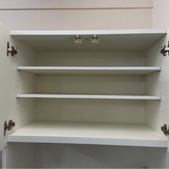 ◆早い方優先!! 食器棚　キッチンボード　ホワイトの画像