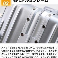 新品キャリーケース機内持ち込みの画像