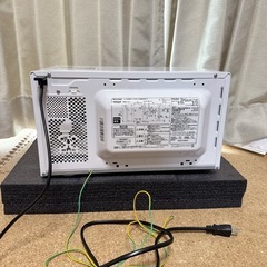 受け渡し決まりました！！生活必需品！使い方シンプル！単機能電子レンジ60Hz専用の画像