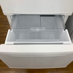 90分の無料軽トラック貸出サービス！【Panasonic】3ドア冷蔵庫（NR-C344C-W）のご紹介です!の画像