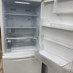90分の無料軽トラック貸出サービス！【Panasonic】3ドア冷蔵庫（NR-C344C-W）のご紹介です!の画像