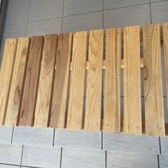 (受付中止)木のベンチの画像