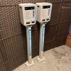 【武蔵小山店】 パーキングメーター 駐車 駐車場 パーキング 白枠 撮影 美術 道具 大道具 置物 撮影道具 四谷 コレクター アイテム parking meter parking lot parking white frame shooting art prop stage property ornament shooting tool yotsuya collector itemの画像