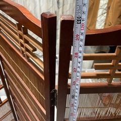 和風の屏風の画像