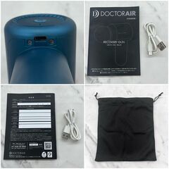 【REGASTOCK 川崎店】DOCTORAIR ドクターエアー リカバリーガン ハンドマッサージャー RG-01 ブルーの画像
