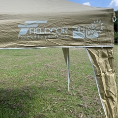 FIELDOOR タープテント3m x 3m 大型(全周サイドシート付き)  の画像