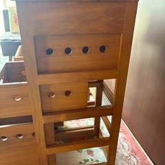 収納家具　野菜収納BOXの画像