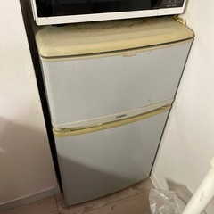 冷蔵庫　電子レンジ　セットの画像