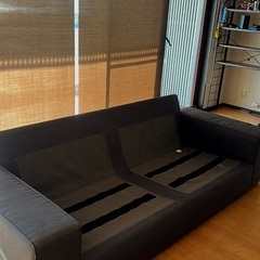 Sofa とても快適な3人掛けソファ、新品同様ほとんど使用されていません。の画像