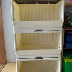 折りたたみ収納ケース3点セットの画像
