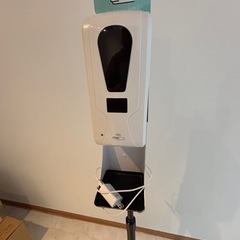 検温機能付き、アルコールディスペンサーの画像