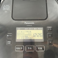 Panasonic 炊飯器 SR-MPA 182の画像