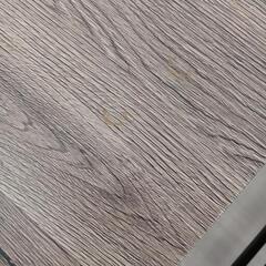 ※お値下げ致しました。【ドリーム尾浜店】★ジモティー割あり★テーブル　BK/NA　※キズ、スレありの画像