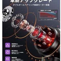 新品未使用✨️ハンディクリーナー コードレス 強力吸引力 【吹き飛ぶ/吸い込む/空気入れ/空気抜き】 車用掃除機 4WAY多機能 大容量 Type-C 急速充電 LEDライト付き ミニ掃除機 パワフル 長時間動作 ホコリ取り/車用/家庭用の画像
