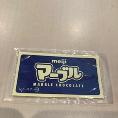 マーブルチョコレートのシールの画像