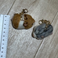 ハムスターキーホルダーの画像