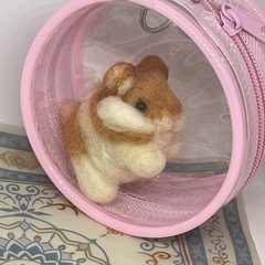 ハムスターキーホルダーの画像
