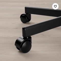 【9/15まで】IKEA ブラック　回転イスの画像