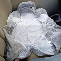 安物の空調ファン付き長袖作業服の画像