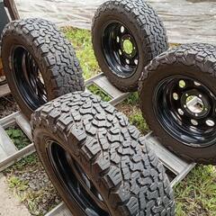 JB64ジムニー用タイヤホイール４本BFGoodrichの画像