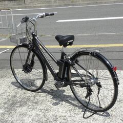 ブリヂストン　アルベルトe 　S型　27インチ　ベルトドライブ　内装5段変速　走りながら充電の画像
