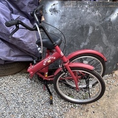 折りたたみ自転車（中古）の画像