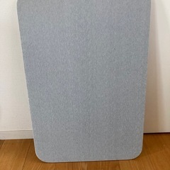 珪藻土バスマット　unico グレーの画像