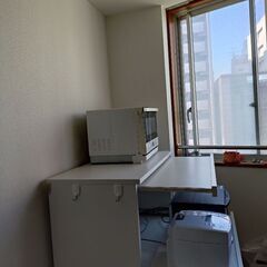キッチン収納棚（ホワイト）の画像
